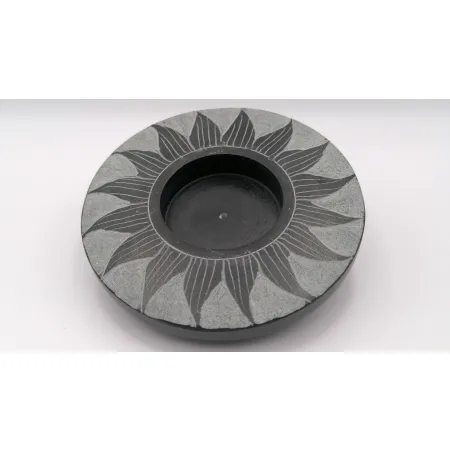 Kamienna odstawka do palenia kadzideł - słońce